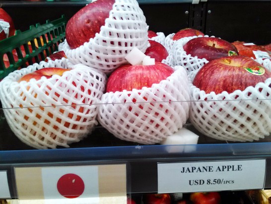 1個1,000円以上する日本のりんご