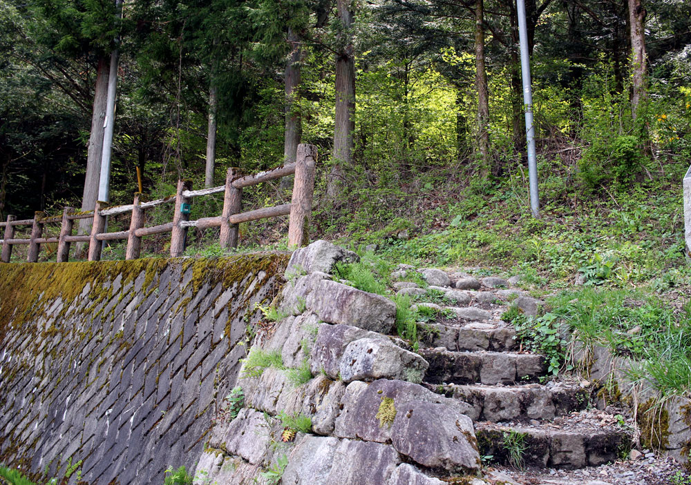 奈良井宿から鳥居峠へ出発！