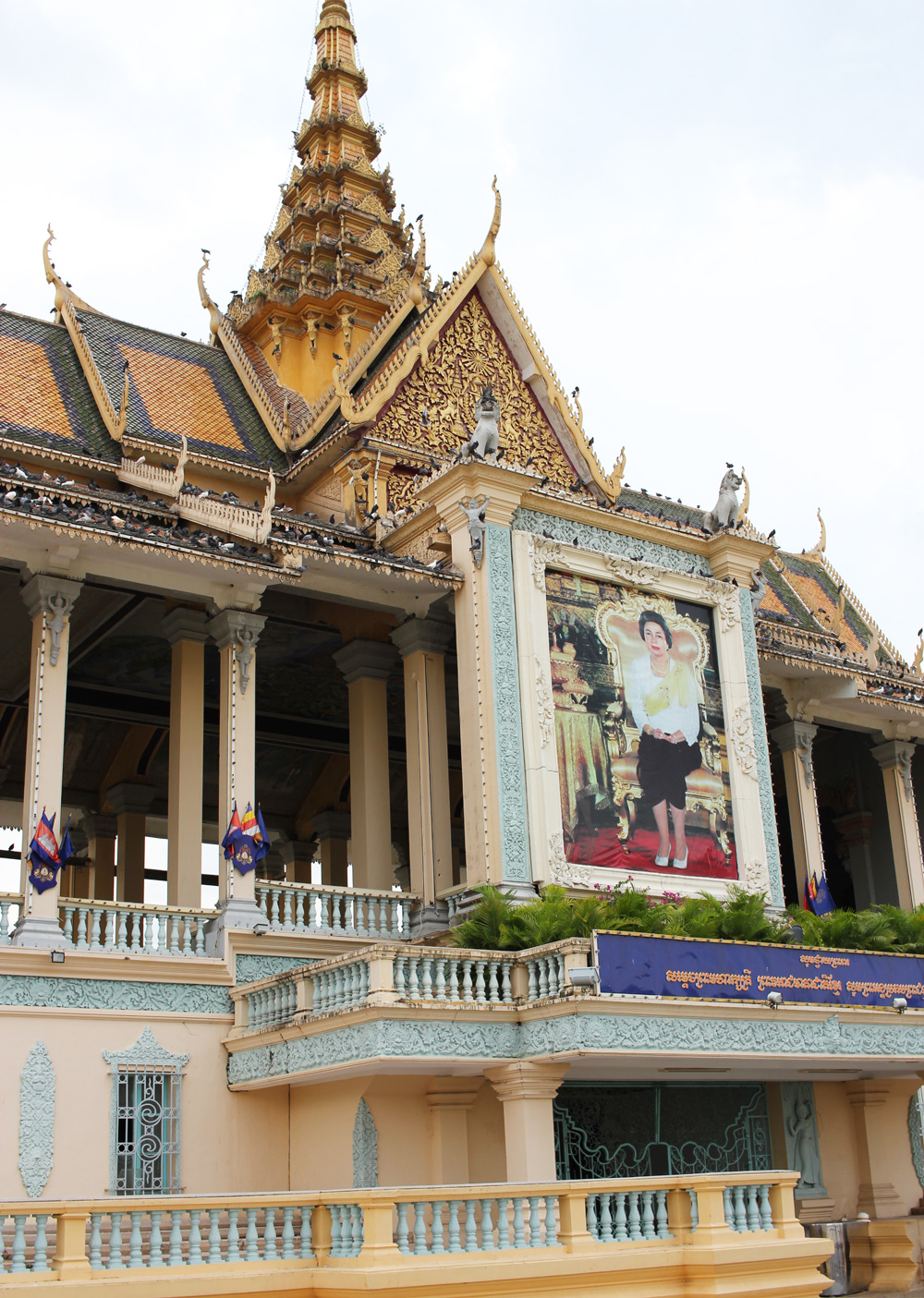カンボジアの王宮