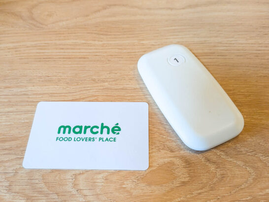 marcheで購入する時に使うカード